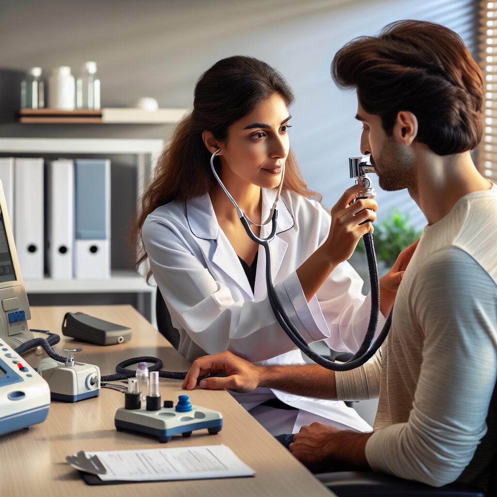 Pulmonology clinical setting